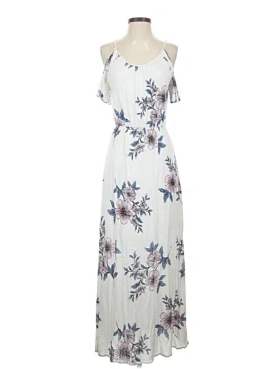 Pre-owned Le Lis Casual Dress In White