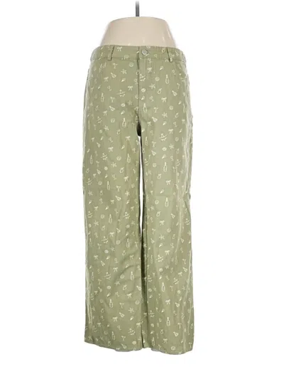 Pre-owned Le Lis Casual Pants In Green