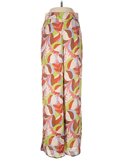 Pre-owned Le Lis Casual Pants In Orange