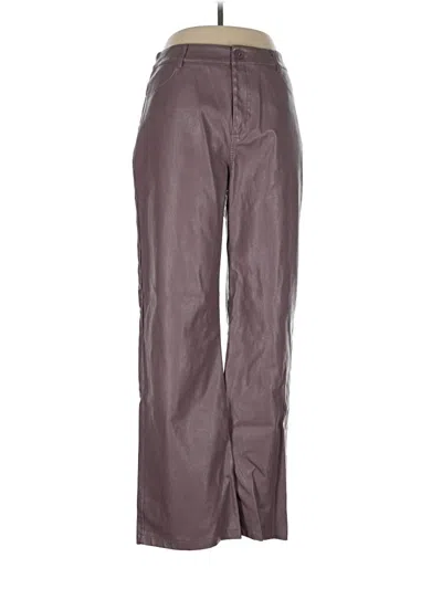 Pre-owned Le Lis Casual Pants In Purple