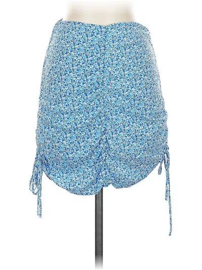 Pre-owned Le Lis Casual Skirt In Blue