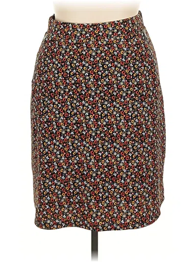 Pre-owned Le Lis Casual Skirt In Brown