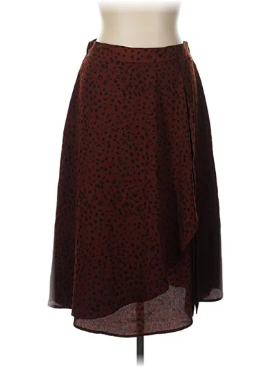 Pre-owned Le Lis Casual Skirt In Brown