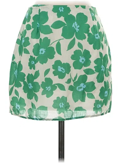 Pre-owned Le Lis Casual Skirt In Green