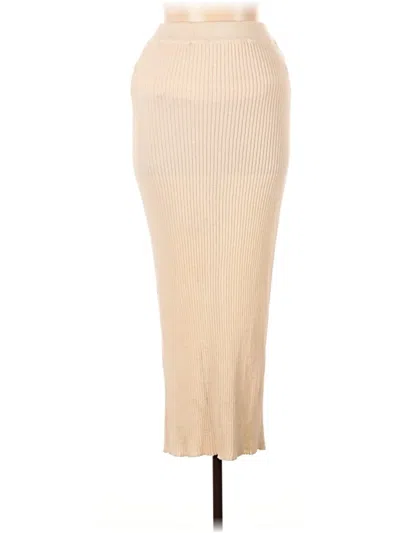 Pre-owned Le Lis Casual Skirt In Ivory