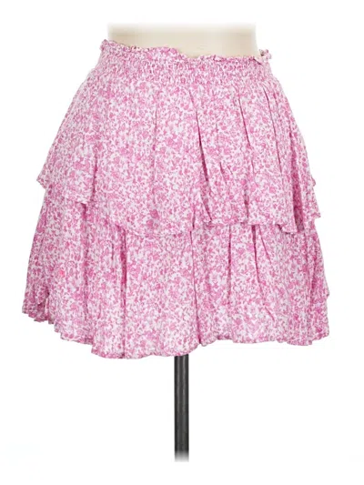 Pre-owned Le Lis Casual Skirt In Pink