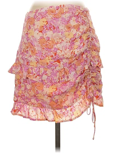Pre-owned Le Lis Casual Skirt In Pink