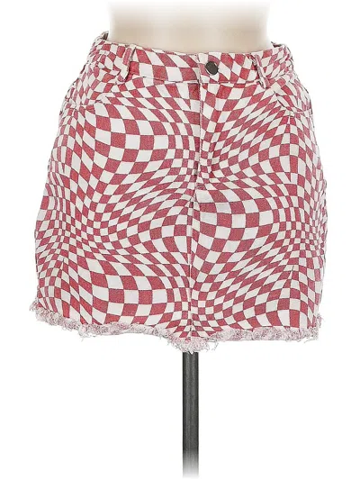 Pre-owned Le Lis Casual Skirt In Red