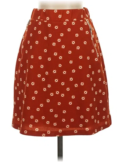Pre-owned Le Lis Casual Skirt In Red
