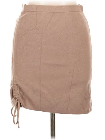 Le Lis Casual Skirt In Tan