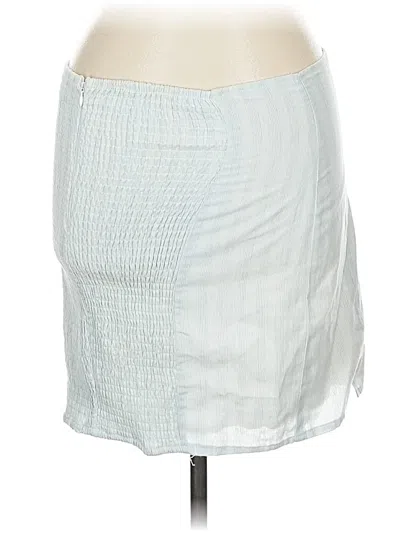 Pre-owned Le Lis Casual Skirt In White