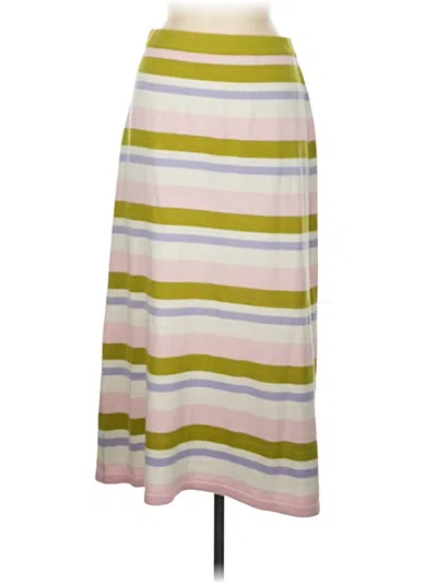 Pre-owned Le Lis Casual Skirt In White