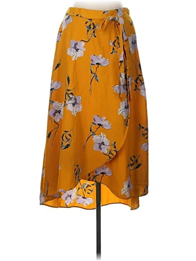 Pre-owned Le Lis Casual Skirt In Yellow