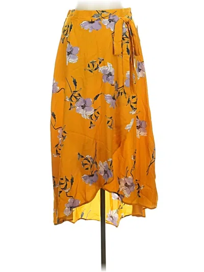 Le Lis Casual Skirt In Yellow