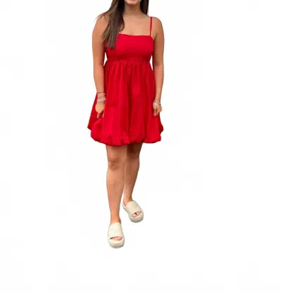 Le Lis Clara Mini Dress In Red