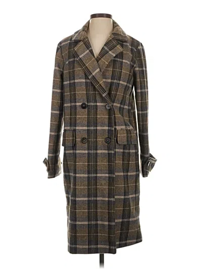 Pre-owned Le Lis Coat In Brown