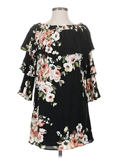 Pre-owned Le Lis Cocktail Dress In Black