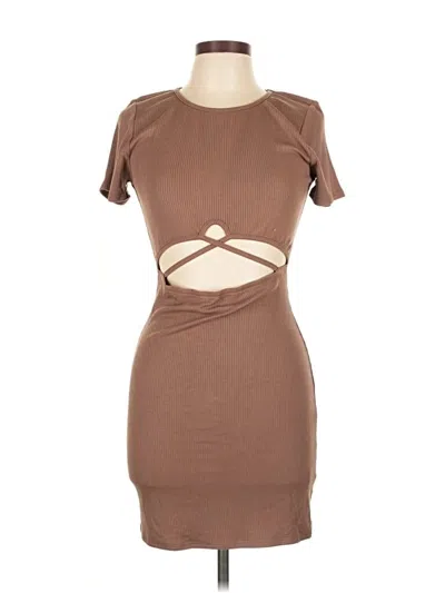 Le Lis Cocktail Dress In Brown
