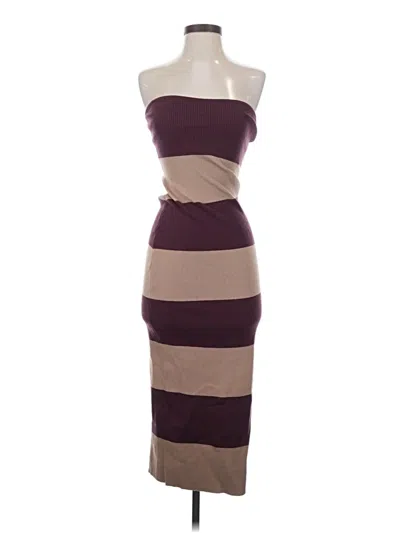 Pre-owned Le Lis Cocktail Dress In Brown