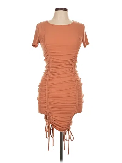 Pre-owned Le Lis Cocktail Dress In Brown