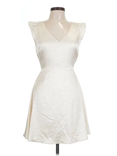 Pre-owned Le Lis Cocktail Dress In Ivory