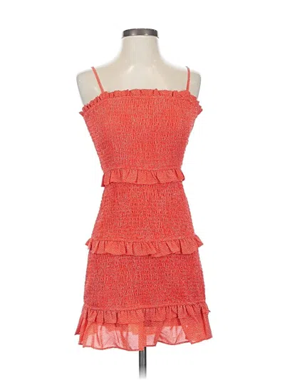 Pre-owned Le Lis Cocktail Dress In Orange