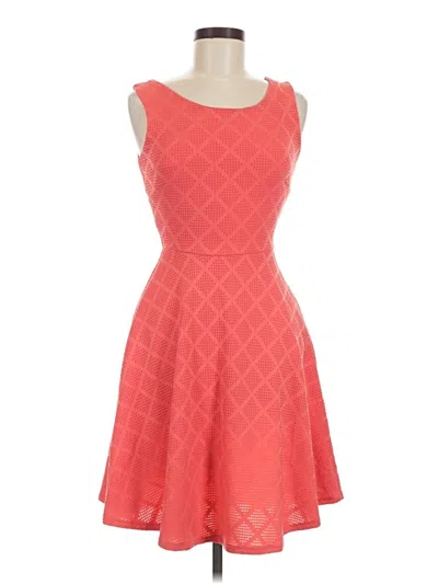 Pre-owned Le Lis Cocktail Dress In Orange