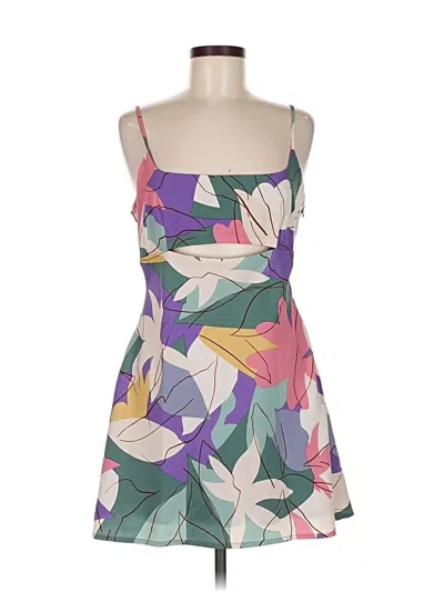 Pre-owned Le Lis Cocktail Dress In Purple