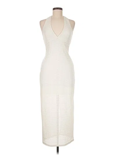 Pre-owned Le Lis Cocktail Dress In White