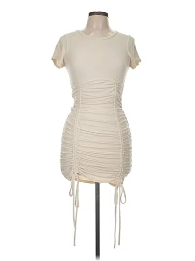 Pre-owned Le Lis Cocktail Dress In White