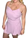 Le Lis Eyes On You Drape Dress In Lavender In Purple
