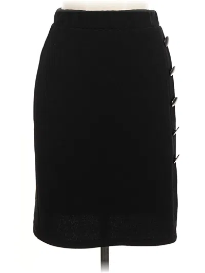 Pre-owned Le Lis Formal Skirt In Black