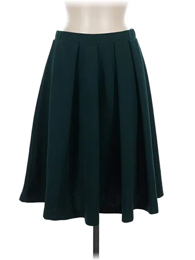 Pre-owned Le Lis Formal Skirt In Green