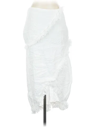 Pre-owned Le Lis Formal Skirt In White