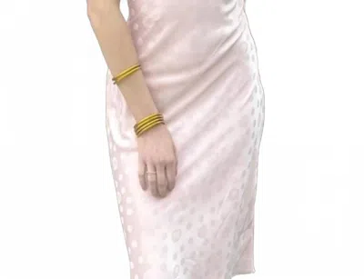 Le Lis Gilda Halter Dress In Pale Pink