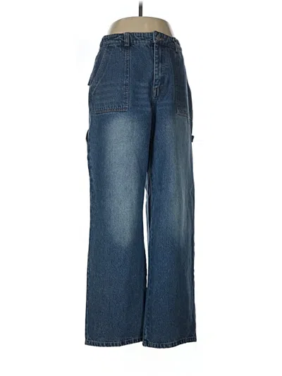 Pre-owned Le Lis Jeans In Blue