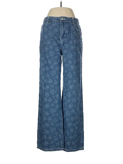 Pre-owned Le Lis Jeans In Blue