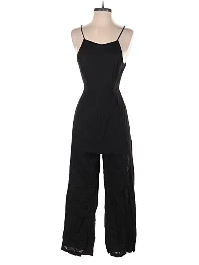 Pre-owned Le Lis Jumpsuit In Black