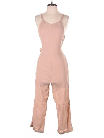 Pre-owned Le Lis Jumpsuit In Pink