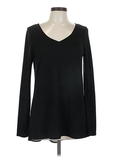 Pre-owned Le Lis Long Sleeve T-shirt In Black