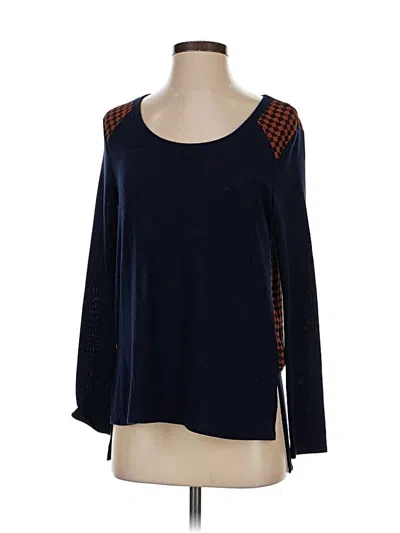Pre-owned Le Lis Long Sleeve T-shirt In Blue