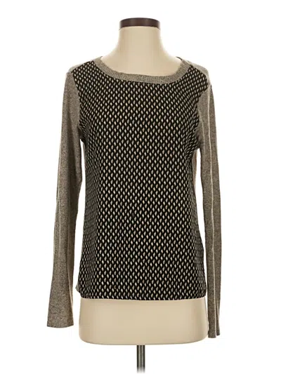 Pre-owned Le Lis Long Sleeve T-shirt In Brown