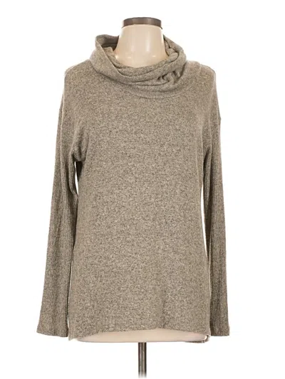 Pre-owned Le Lis Long Sleeve Turtleneck In Gray