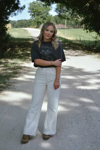 Le Lis Mesa Trouser In Cream In White