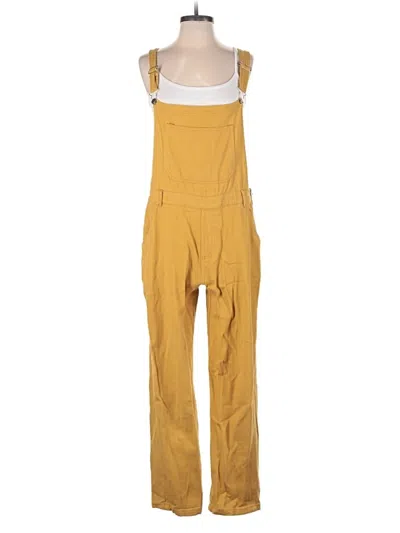 Pre-owned Le Lis Overalls In Yellow