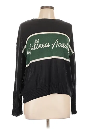 Pre-owned Le Lis Pullover Sweater In Black