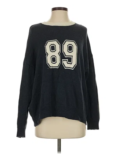 Pre-owned Le Lis Pullover Sweater In Black