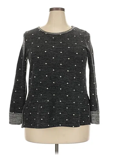 Pre-owned Le Lis Pullover Sweater In Black