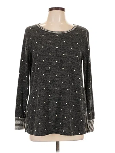 Pre-owned Le Lis Pullover Sweater In Black