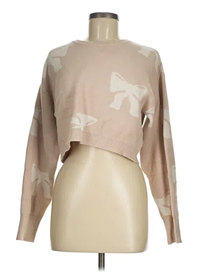 Pre-owned Le Lis Pullover Sweater In Brown